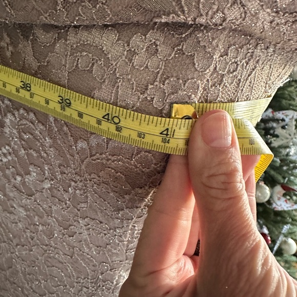 NWT off the shoulder fishtail formal dress - Picture 12 of 15